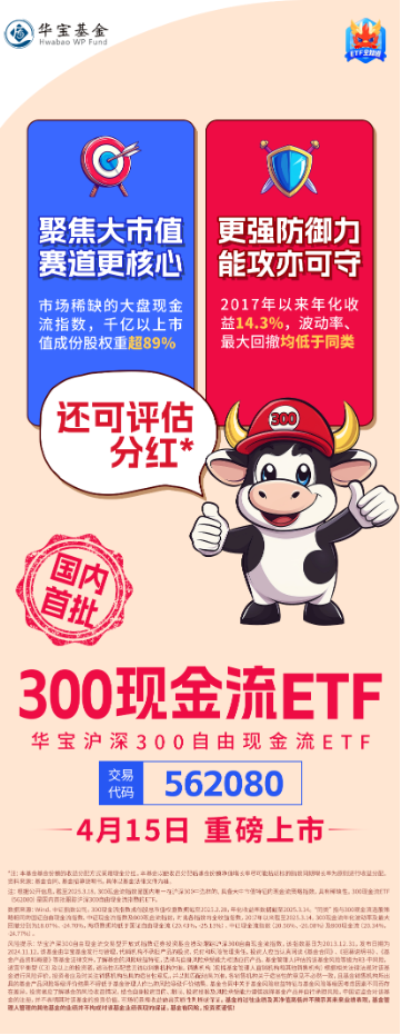 A500之后，基金公司疯卷“自由现金流	”ETF！562080抢跑上市！